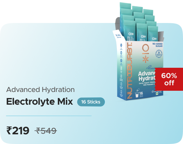 Nutriburst Nutriburst Advanced Hydration & Recovery — effective ₹219 (was ₹549)